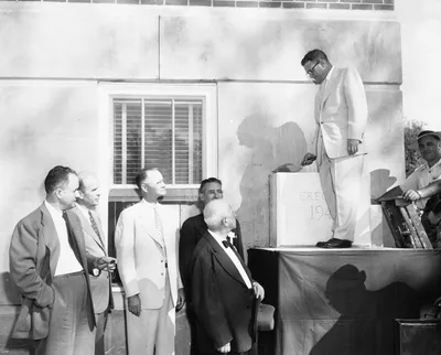 1950s dedication