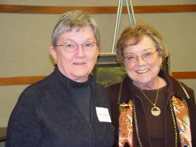 Cam Collins and Nancy Cheek